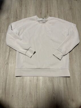 Lazypants Crewneck Sweatshirt in Light Cream